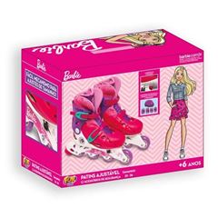 Patins Barbie C/Acess M2 33/36 F0010-8