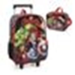 Kit Escolar Luxcel 2 Peças Avengers