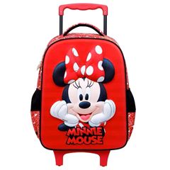 Mochila Escolar com Rodas 16 Minnie