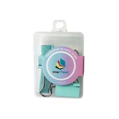 PRENDEDOR PAPEL 25MM 5P HE63719