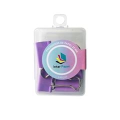 PRENDEDOR PAPEL 25MM 5P HE63719