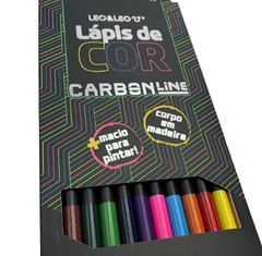 Lápis de Cor Leo&Leo Carbonline 12 Cores