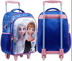 Mochila com Carrinho - Frozen