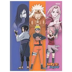 CADERNO BROCH NARUTO 1X1 80F 10458