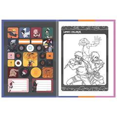 CADERNO BROCH NARUTO 1X1 80F 10458