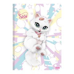 CADERNO 1/4 CD BROCH SISSI 48F 10482