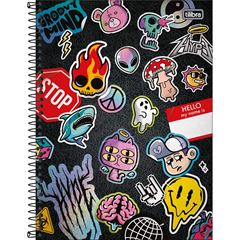 CADERNO CD HYPE 10X1 160F 797936