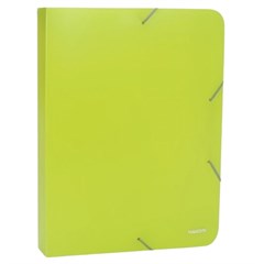 PASTA ABA C/ELASTIC A4 40 NEON VD 1302