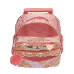 Mochila de Rodinha Pacific Pack Me Fox Coral