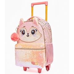 Mochila de Rodinha Pacific Pack Me Fox Coral