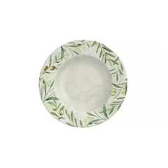 PRATO TR RASO OLIVA HO 28CM 9658