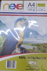 PAPEL GLOSS NEXEL 130G A4 50F 614