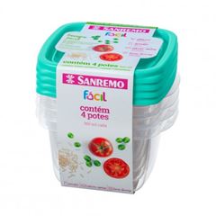 POTE SANREMO 4P 360ML SR122/4C