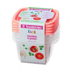 POTE SANREMO 4P 360ML SR122/4C