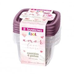 POTE SANREMO 4P 360ML SR122/4C