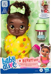 BONECA BABY ALIVE SHAMP NEG F9121XB00