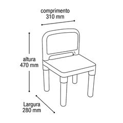 CADEIRINHA INF AZ 25828PI