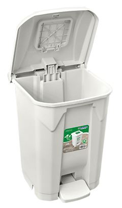LIXEIRA C/RODA 60L BCA 25754PI