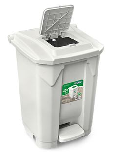 LIXEIRA C/RODA 60L BCA 25754PI
