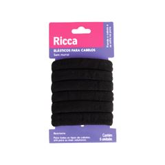 ELASTICO RICCA GS 6P BLACK 2725