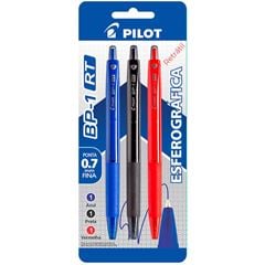 CANETA PILOT BP-1RT 0.7 3P SORT 1480038