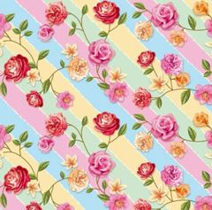 Papel Pres Sj Bb 60cm 100m Floral C0343