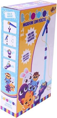 Microfone Bolofofos Pedest F0116-1