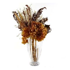 VASO CRISTAL GENEVA 13,5X27,5 61644