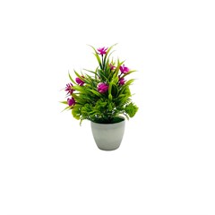 Vaso C/Flor 20cm 26065