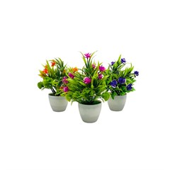 Vaso C/Flor 20cm 26065