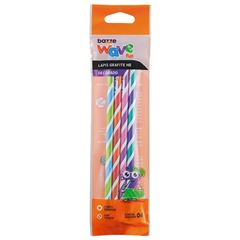 LAPIS GRAF BAZZE WAVE POLYB 4P 904027