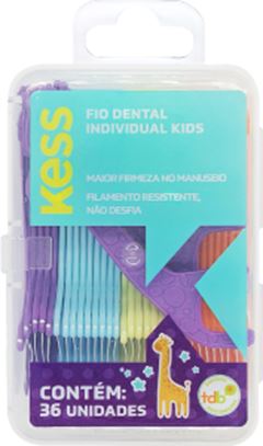FIO DENTAL KESS KIDS INDIVIDUAL 36P 2509