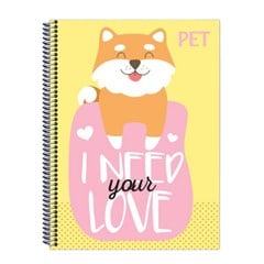 CADERNO CD PET 20X1 280F 8428