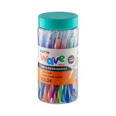 CANETA BAZZE WAVE 1.0 MINI 24P 904577