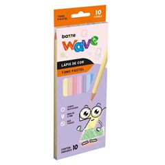 LAPIS COR BAZZE WAVE PASTEL 10C 901736