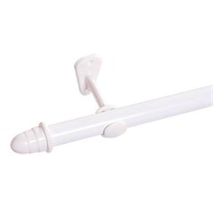 Varao Cortina Pratiko 2,5m 28mm Bco Pro5pk25