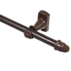 VARAO CORTINA PRATIKO 2,5M 28MM IMBUIA PRO5PK25