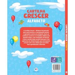 CARTILHA CRESCER ALFABETO 5684