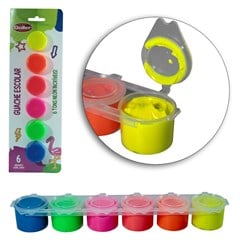 GUACHE GOLLER 15ML 6C NEON G-1617