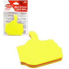 Bloco Nota Goller Neon 80f G-1446