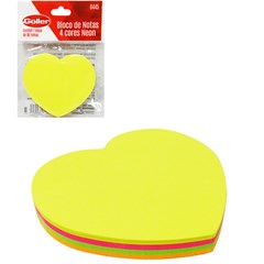 Bloco Nota Goller Neon 80f G-1445