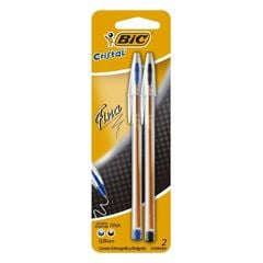 CANETA BIC CRIST FINA 2P AZ/PT 524351