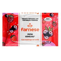 SABONETE FARNESE 85G FRUTAS VERMELH