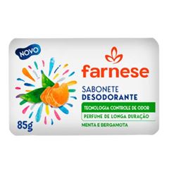 Sabonete Farnese 85g Desod Menta/Bergam