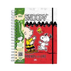 CADERNO SMART MINI SNOOPY 5184