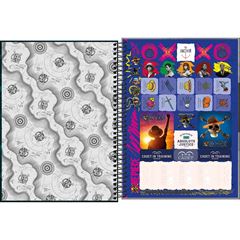 CADERNO CD ONE PIE 16X1 256F 388050