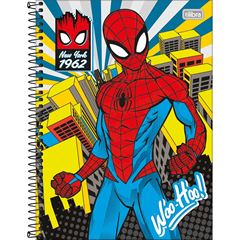 CADERNO CD SPIDER FIT 10X1 160F 366536