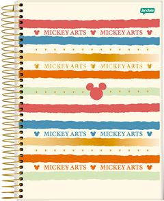 CADERNO CD MICKEY 10X1 160F 69517