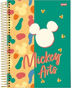 CADERNO CD MICKEY 10X1 160F 69517