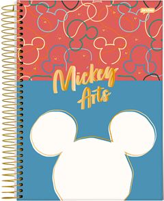 CADERNO CD MICKEY 10X1 160F 69517